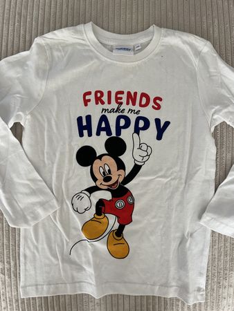 MICKEY MOUSE LANGARMSWEATSHIRT WIE NEU GR 128