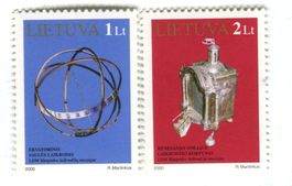 Briefmarken "Sonnenuhr". Litauen