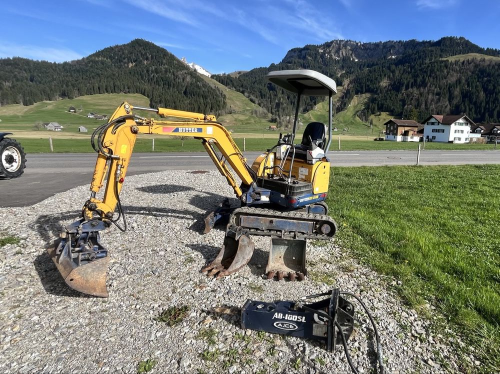 Bagger Hutter IHI 15 NX mit Verstell-Fahrwerk ab Service (Gebraucht) in ...