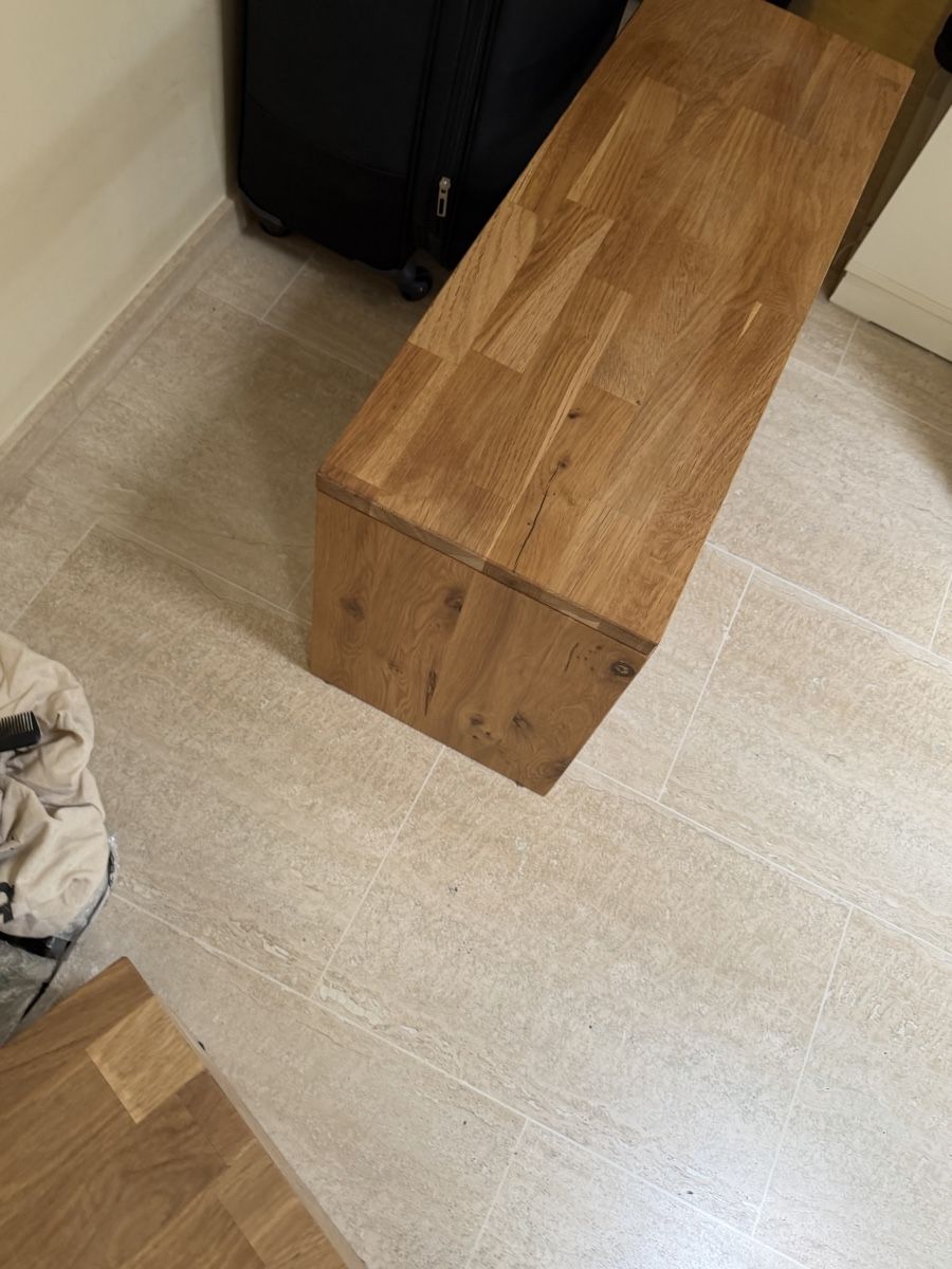 Pfister Panchine: Two Pfister Oak Eichen Wood Shoe racks – Nuovo (secondo la descrizione) da Ascona venduto da GioeleS 4
