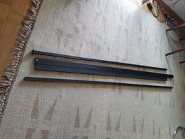5 Teleskopregal Stangen Teile