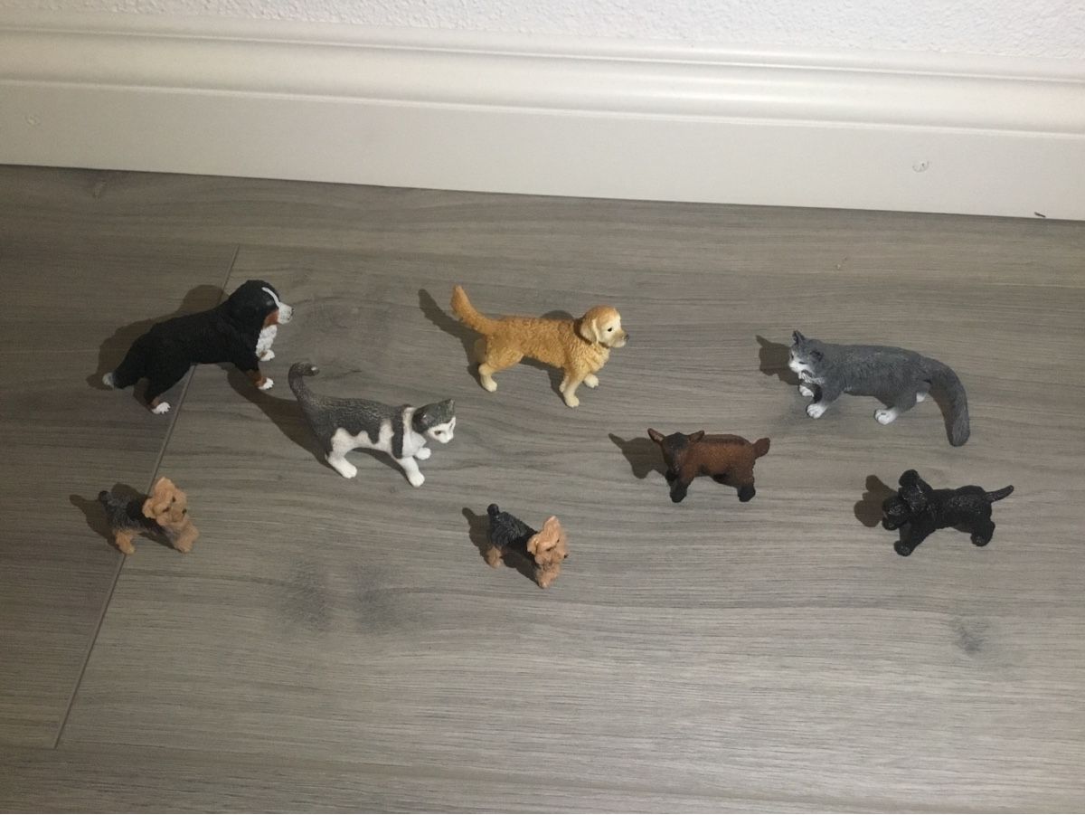 Schleich Statuette: Schleich Sammlung – 8 Figuren – Usato da Remetschwil venduto da Boerga 1