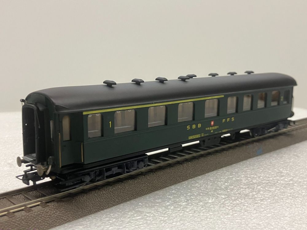 METROP 7060= Abteilwagen SBB AB 003-6 1./2. Kl. - NEUWERTIG 5