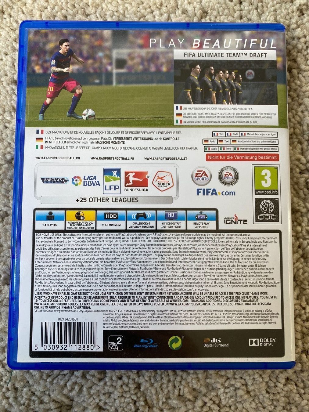 Sony Spiele: FIFA 16 für Playstation 4 PS4 – Gebraucht aus Winkel von RiMa95 2