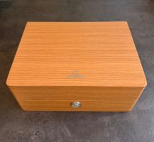 OMEGA ORIGINAL - WOOD WATCH BOX - BOÎTE MONTRE OMEGA