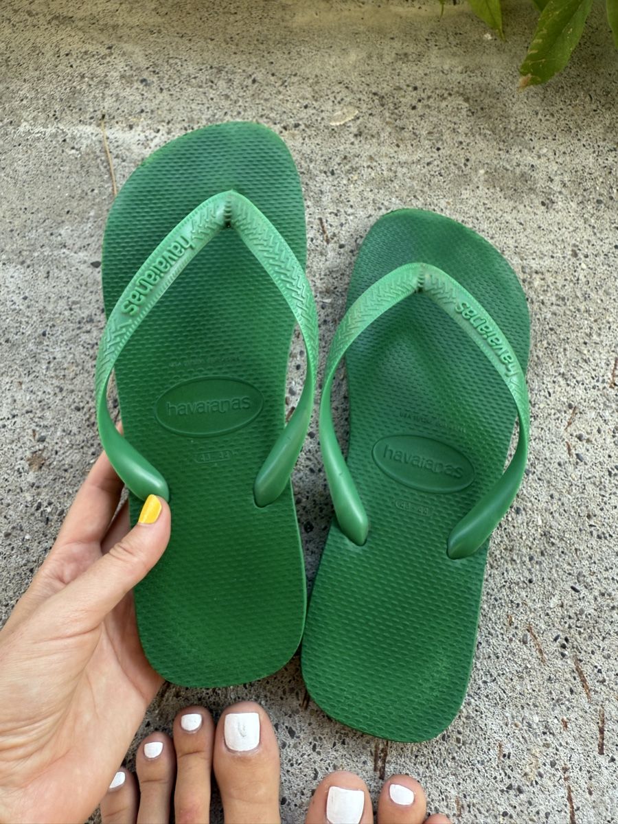 Havaianas Herrenschuhe: Havaianas Flip Flops 43/44 – Gebraucht aus Dotzigen von White_Warrior