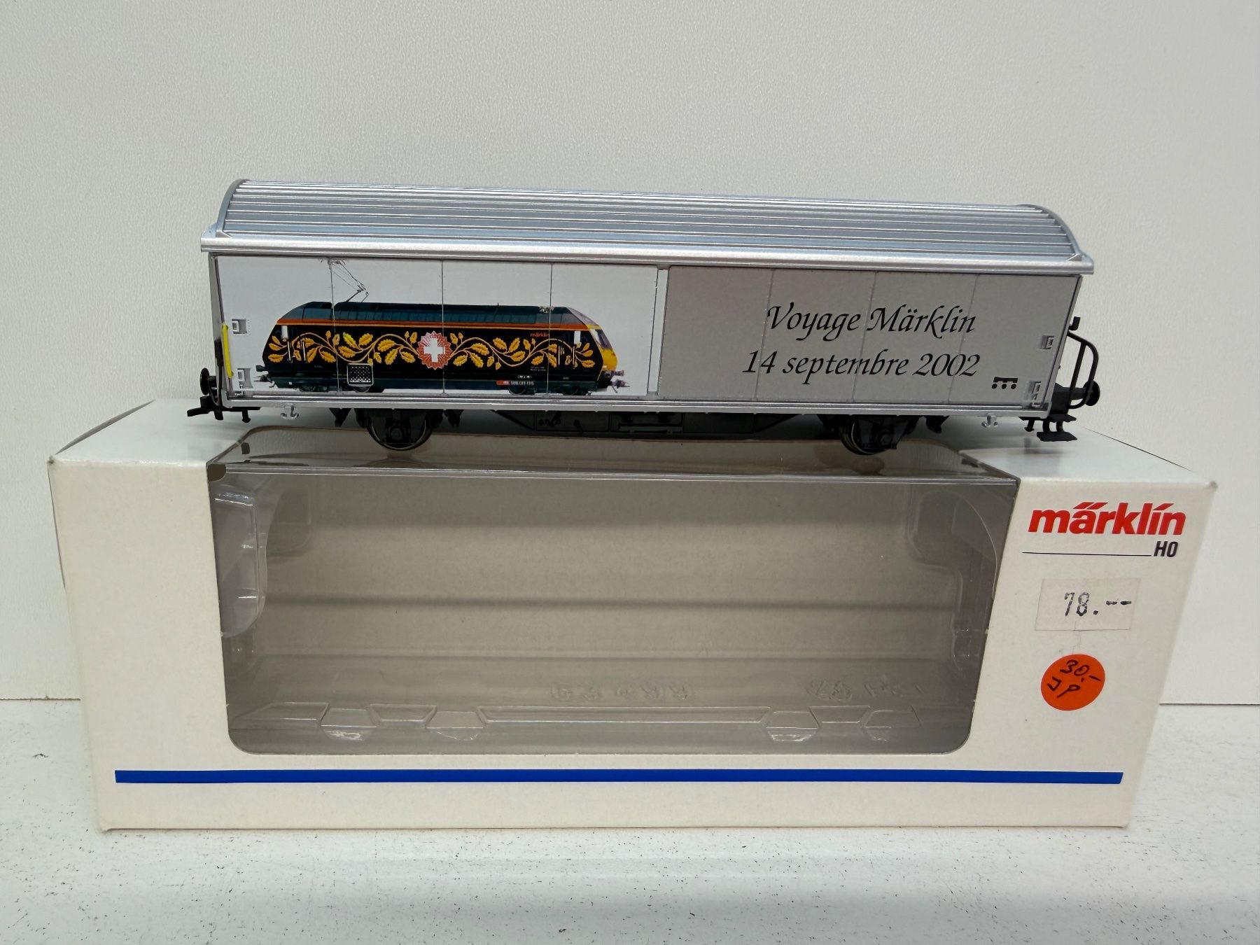 Märklin Modellini di ferrovie: Märklin Sonderwagen 2002 Güterwagen – Usato da Büsserach venduto da ModellbahnDepot