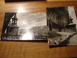 2 Postkarten Wildkirchli, 1952, gelaufen