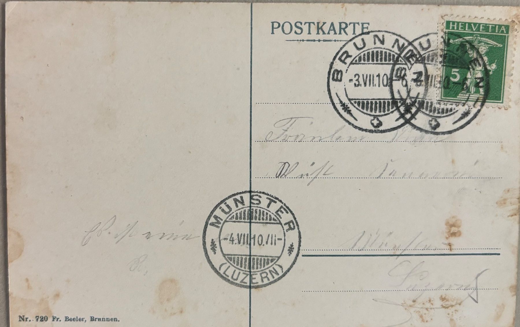 Cartes postales: Rütli,  1910 – D'occasion à Frauenfeld par Merk52 1
