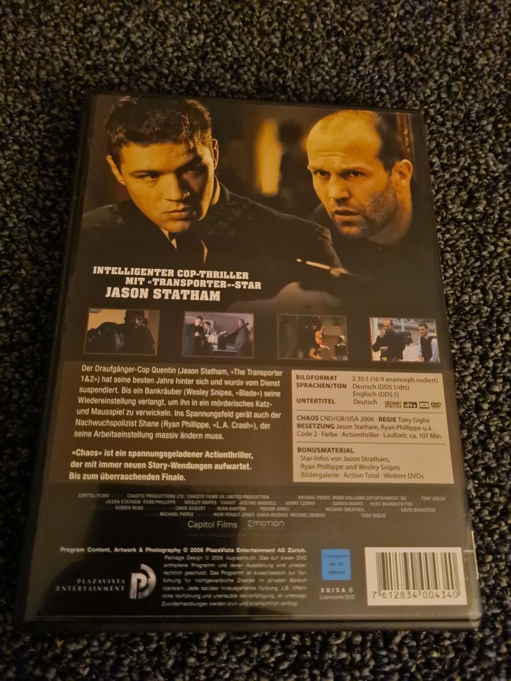 Tutti i DVDs: CHAOS (5107) – Usato da Ruswil venduto da Ruck.Zuck. 1