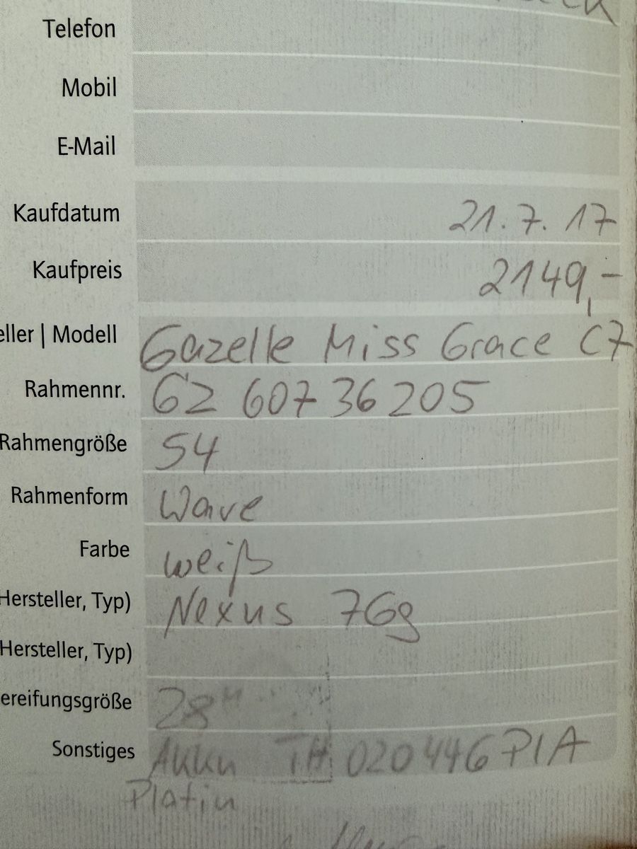 Gazelle Biciclette: Gazelle Miss Grace eBike – Usato da Laufenburg venduto da KristinaFlammer 1