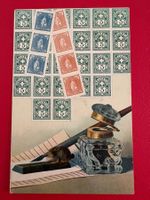 1906 / Schweizer Briefmarken / Füllfeder