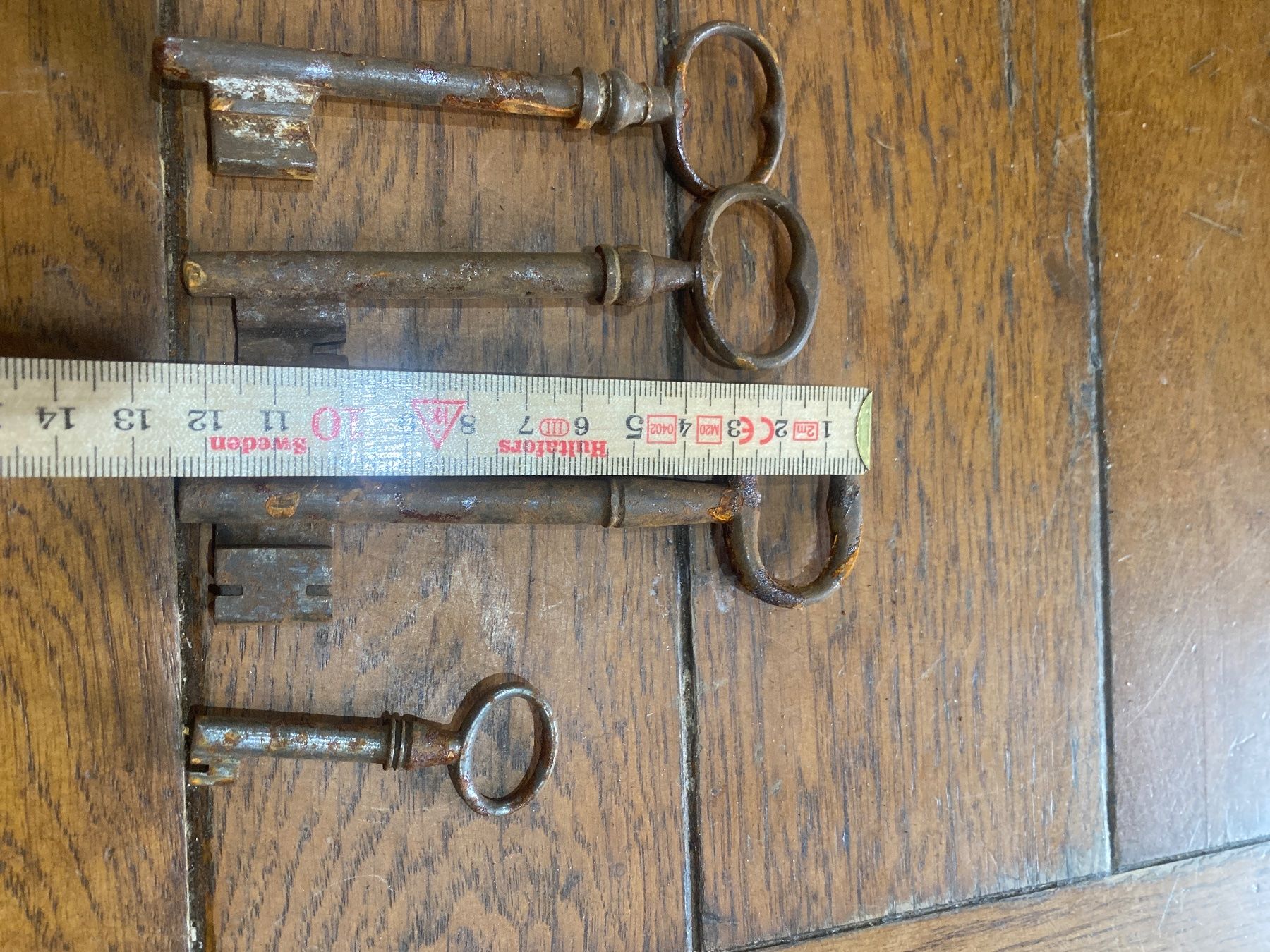 Chiavi: Lot clé clef ancienne 3-12cm R – Usato da Lajoux JU venduto da Briard0 3