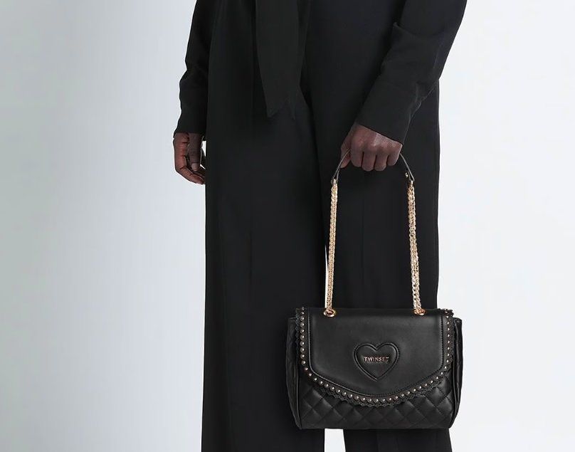 Borse da donna: neue original TWINSET luxus tasche schwarz – Nuovo (secondo la descrizione) da bellinzona venduto da zeus6535
