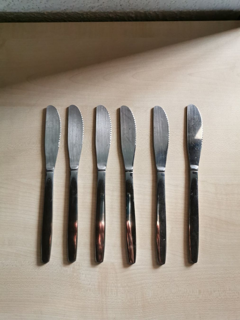 Coltelli: 6er Set Buttermesser Edelstahl – Usato da Glattfelden venduto da sut_q8d2