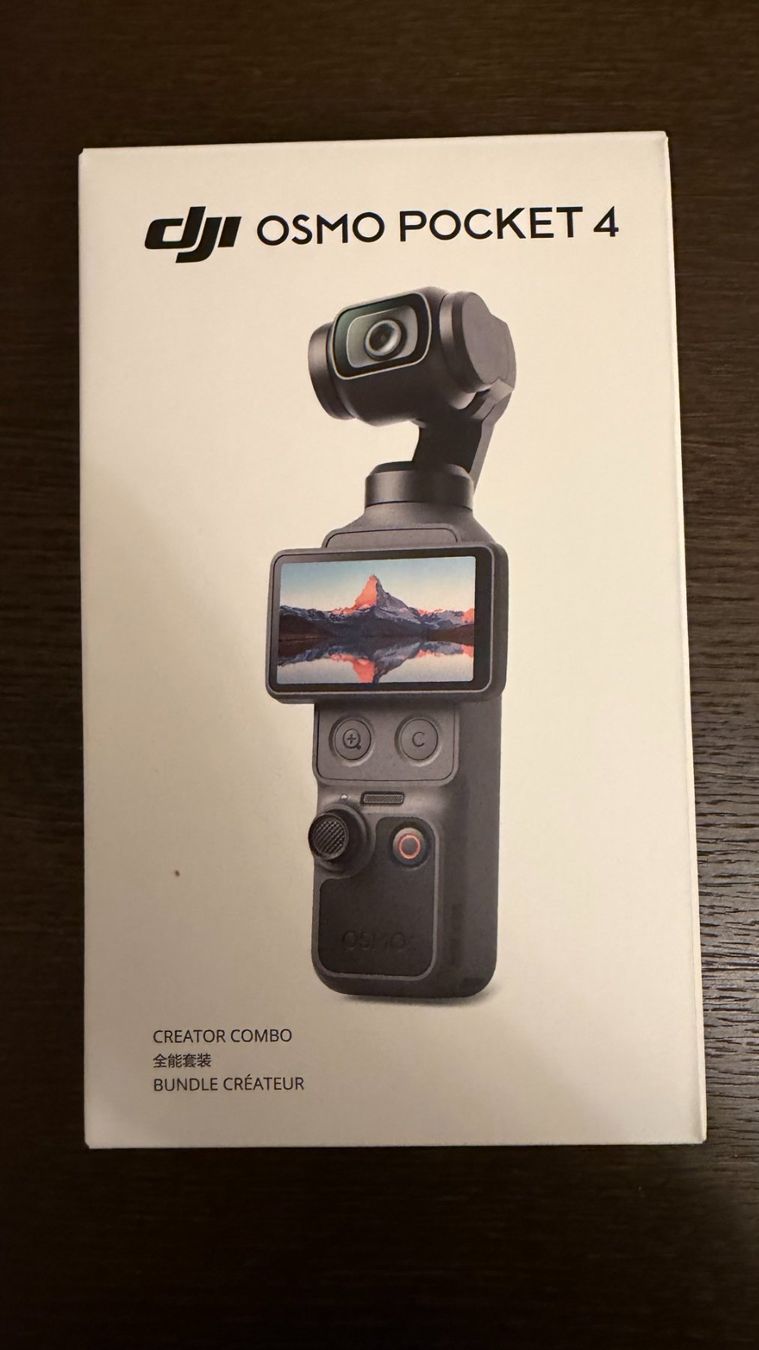 DJI Action Cam: DJI Osmo Pocket 4 Creator Combo – Usato da Cologny venduto da ame_dhz9 2