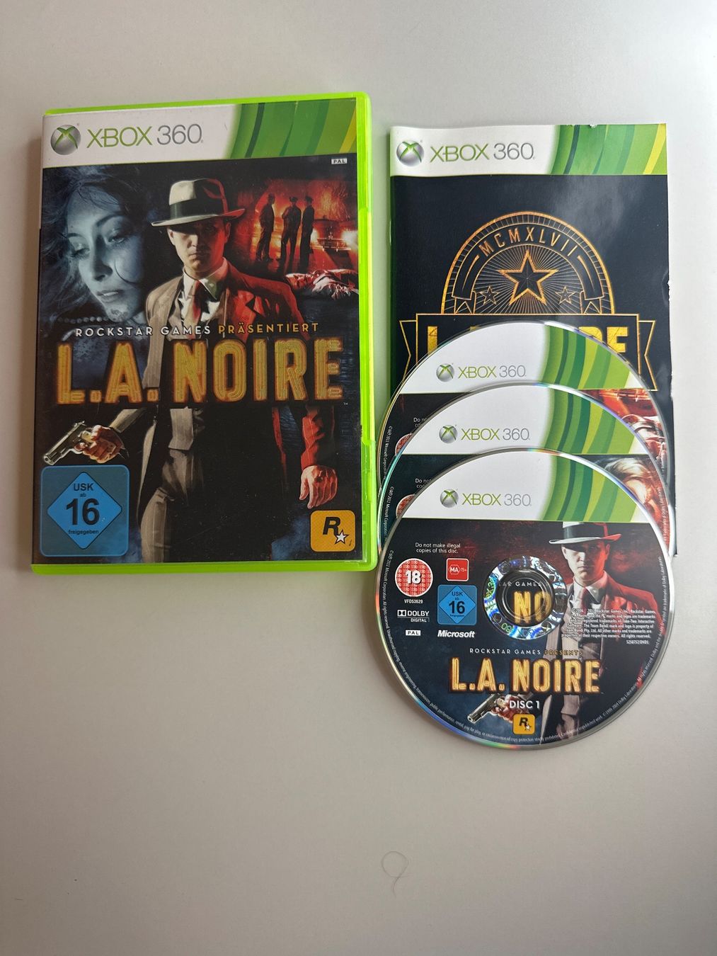Microsoft Spiele: L.A. Noire - LA Noire - Xbox 360 – Gebraucht aus St.gallen von taduz