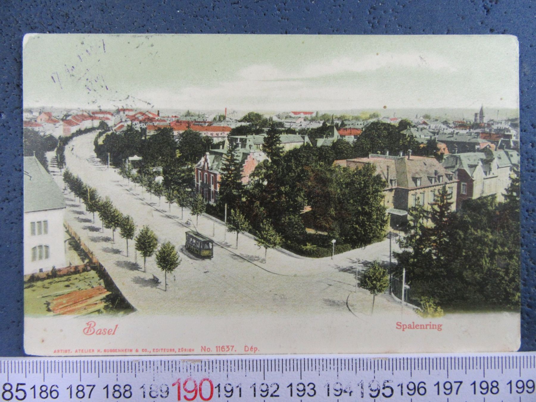 Cartoline postali: BASEL 1907 SPALENRING AK-BS – Usato da Ettingen venduto da Hausi4711