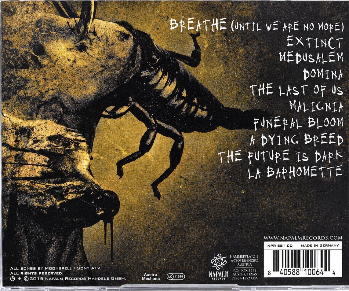 CDs: CD Moonspell "Extinct", Nr. 344 – Neu und originalverpackt aus Kottwil von Crazyrolf 1