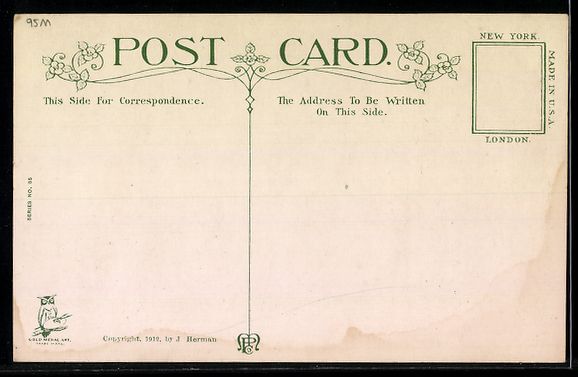 Cartes postales: The first one i landed, Angler mit einem – D'occasion à Berlin par bartko-reher 1