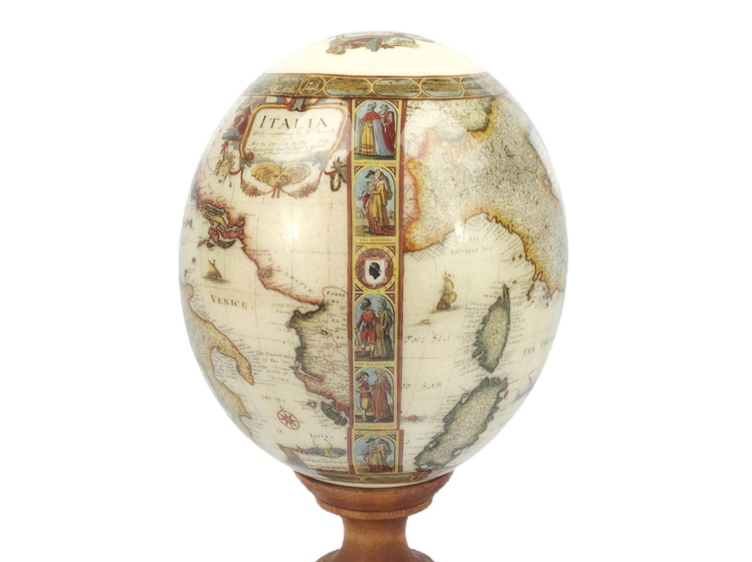 Tutte le decorazioni: Oeuf D'Autruche map decor /Ostrich egg / Straußenei – Usato da Apples venduto da the_7jtf 1