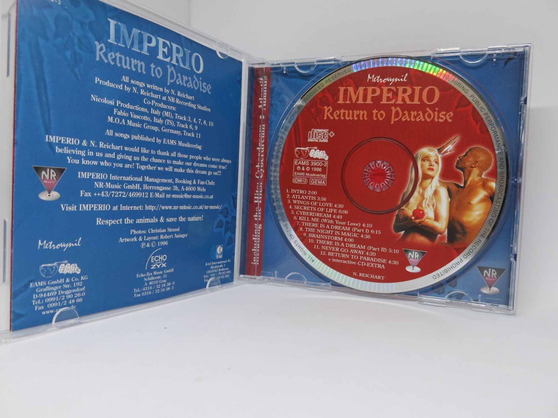 CDs: CD Imperio – Return To Paradise + Interactive CD-EXTRA – D'occasion à Ernetschwil par luisvonerni 1