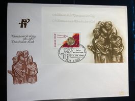 Belgien 1980 Block 1000 J Fürstbistum Lüttich Ersttagsbrief