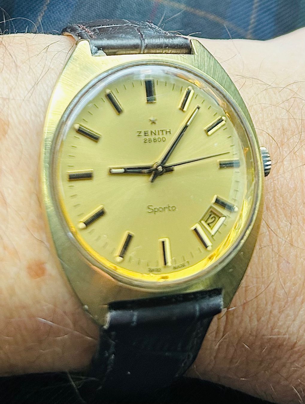 Zenith Uhren: Zenith Sporto vintage 40 mm – Gebraucht aus Colombier VD von Xzbit 2