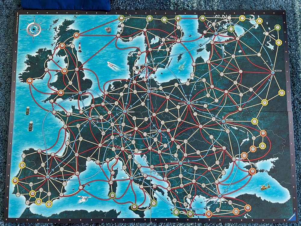 🎲 Mister X Flucht durch Europa 🕵️‍♂️ Ravensburger Kaufen auf Ricardo