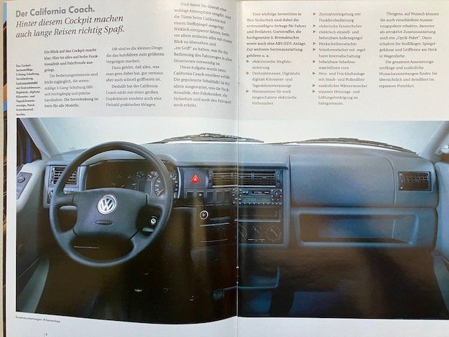 VW Camping Fahrzeuge: VW California Coach  - Original-Prospekt – Neu (gemäss Beschreibung) aus Malans GR von Chueche427 2