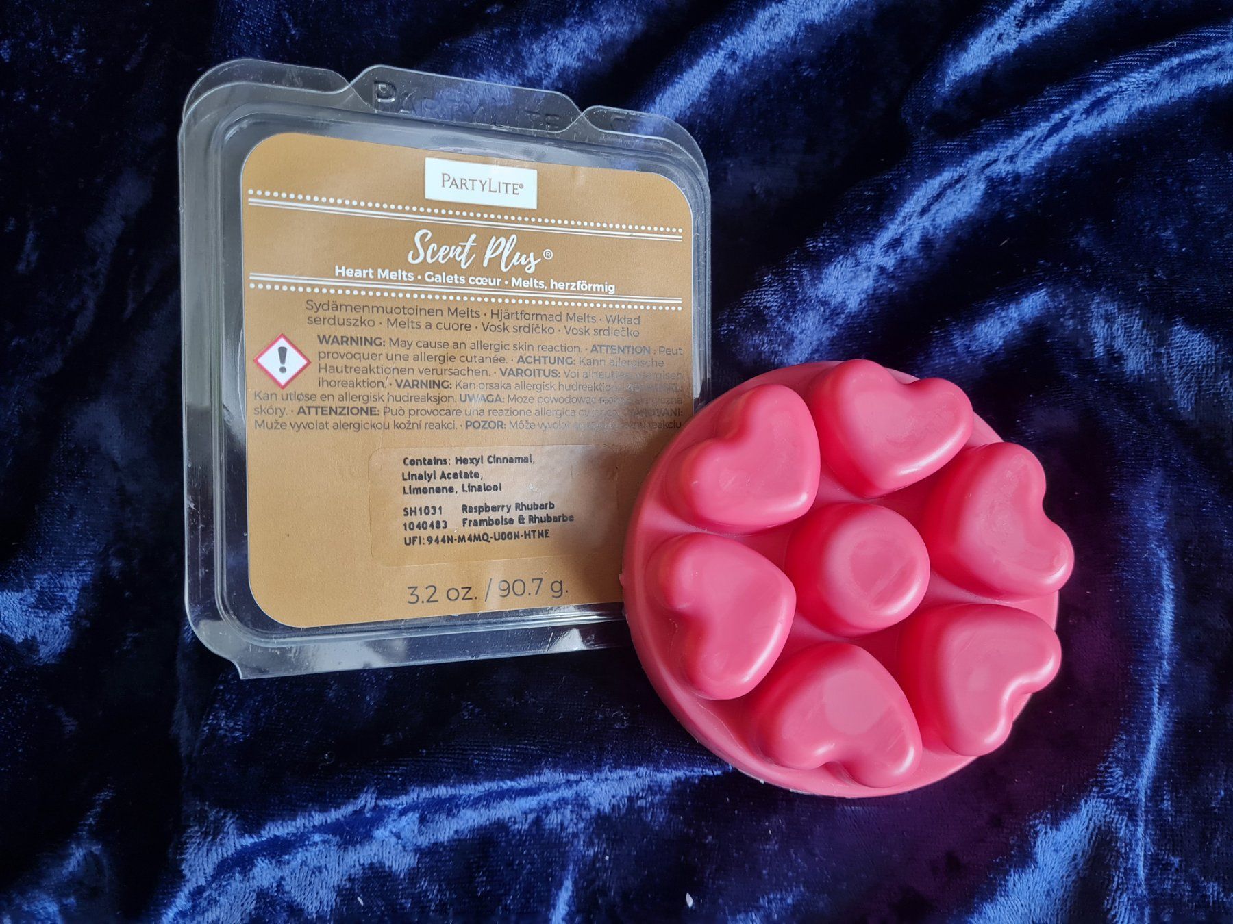 Partylite Candele: PartyLite - Melts Himbeer-Rhabarber – Nuovo e nell'imballaggio originale da Othmarsingen venduto da Kleibai