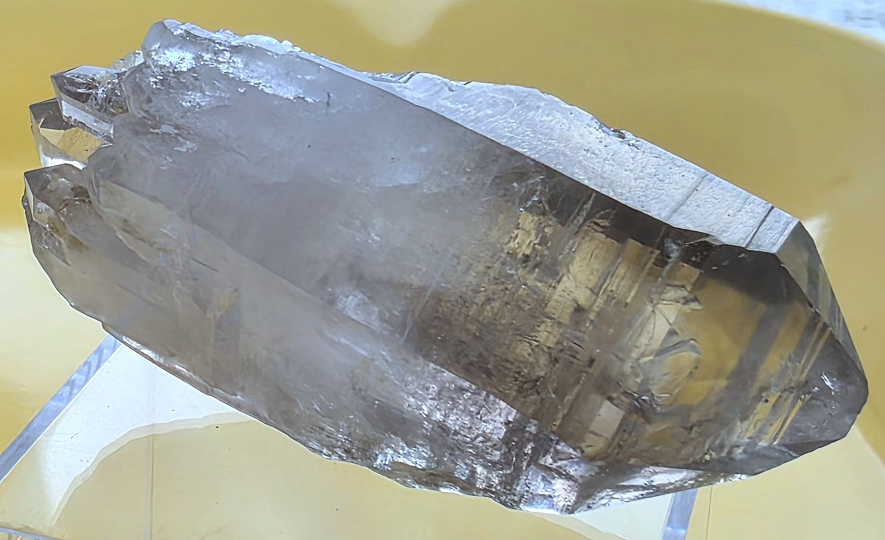 Minerali & Pietre curative: Quarz Doppelender. Eine Spitze Rauchquarz eine Amethyst – Usato da Glis venduto da nbu_65ys 2