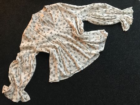 Boho Bluse mit tollem Ärmel Gr S