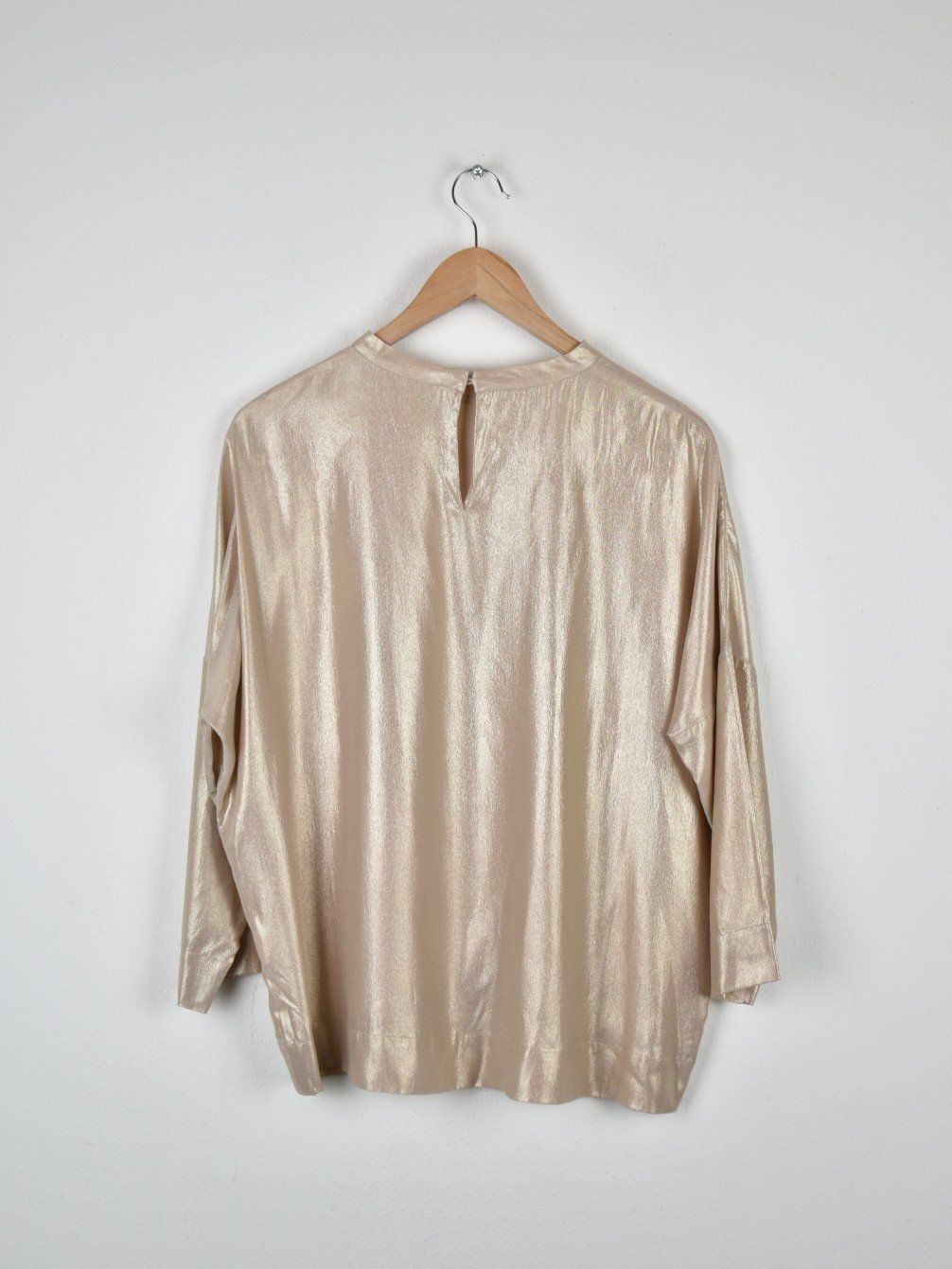 Camicette: Nice Connection Bluse, gold, 100% Seide, Gr.40 – Nuovo (secondo la descrizione) da Nürensdorf venduto da 2ND_STORY 2