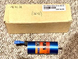Moteur brushless inrunner BK E Motor Serie 16 XL 08/2612 KV