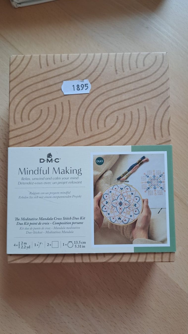 Bastelsets: Kit point de croix DMC Mindful Making Mandala neuf – Neu (gemäss Beschreibung) aus Corban von dameloute