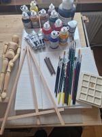 Grosses Künstler Paket, Farben Paket, Gouache, Temperafarbe