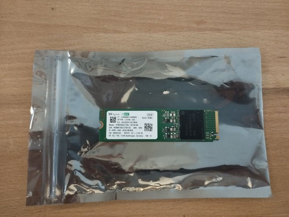 Nvme Sk Hynix Gb Hfm Gdjtng A Laptop Pc Kaufen Auf Ricardo