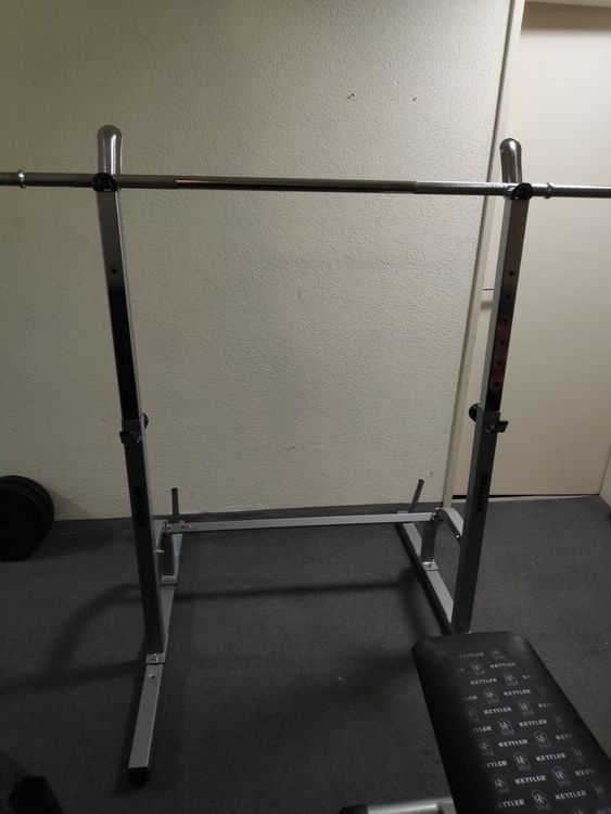 Kettler squat online rack