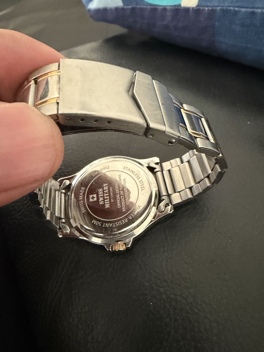 Swiss Military Orologi: SWISS MILITARY Herrenuhr läuft – Usato da Baden venduto da noli.r 2
