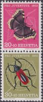1953 Pro Juventute, Z40 senkrechtes Paar postfrisch **, 30.-