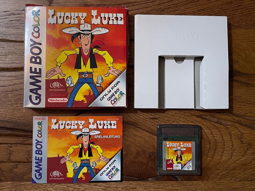 Lucky Luke - Game Boy Color - Komplett - mit OVP! (Gebraucht) in ...