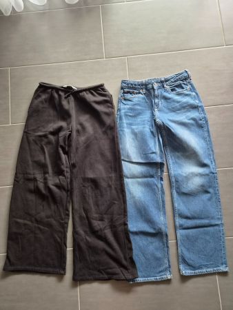 Hosen Set 2 Stück H&M Mädchen Grösse 158