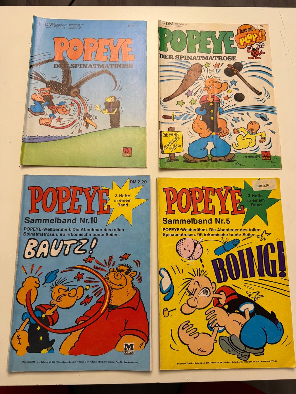 Fumetti: Rarität POPEYE HEFTE – Usato da Münsingen venduto da Ganjam