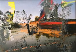 Gerhard Richter "Venedig 1986" Hochpigmentierter Farbdruck