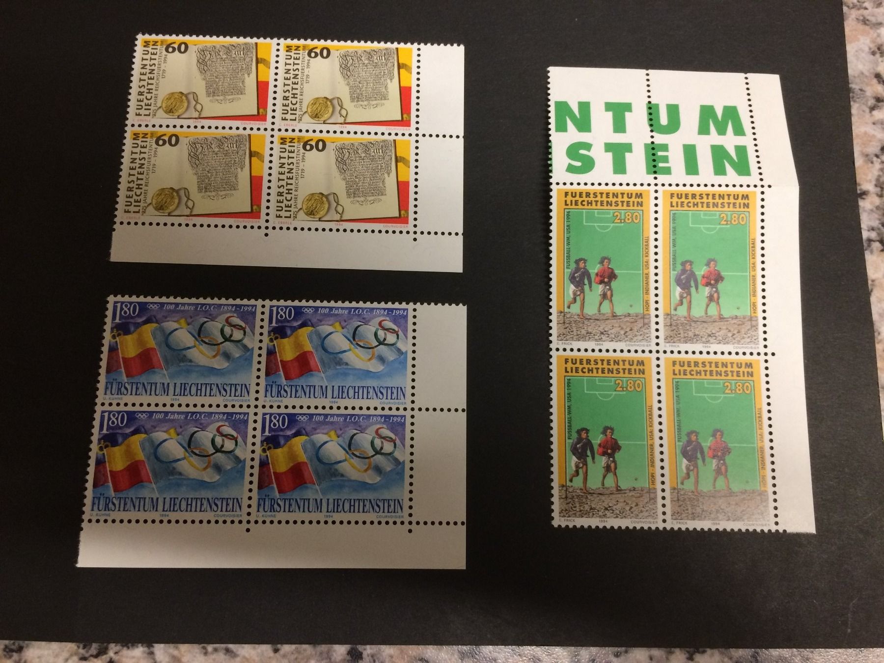 Tous les timbres: Briefmarken – Neuf (Voir description) à Kilchberg ZH par APZ4BWM2 1