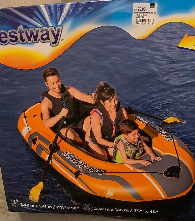 Piscine: Gummiboot, neu & originalverpackt – Usato da Wädenswil venduto da Tricelini 1