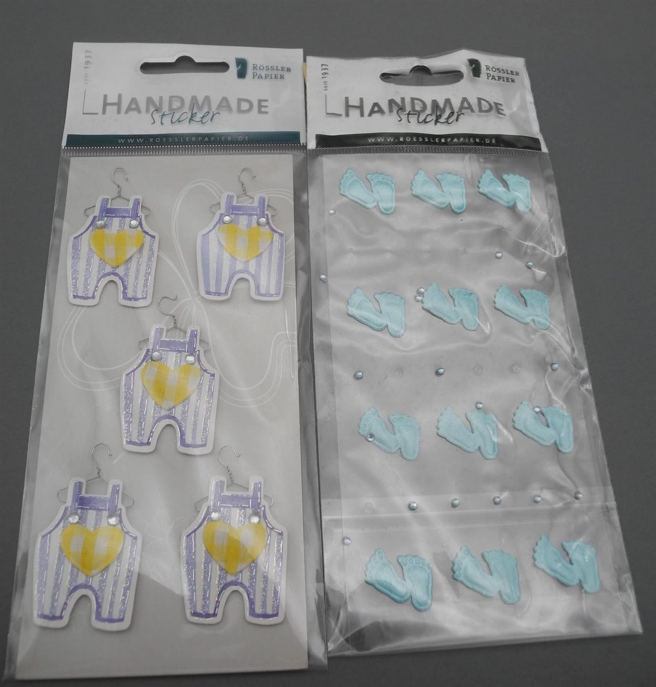 Sticker: 4 Rössler Papier Stickers, Baby, 32b – Nuovo (secondo la descrizione) da Kottwil venduto da Crazyrolf 2