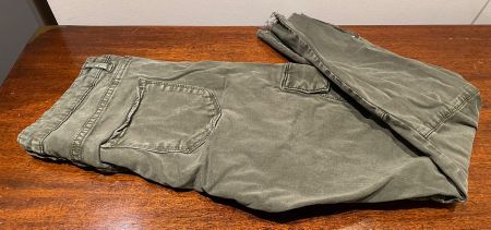 Zara Stretch Cargo Hose / Military Jeans mit Seitentaschen
