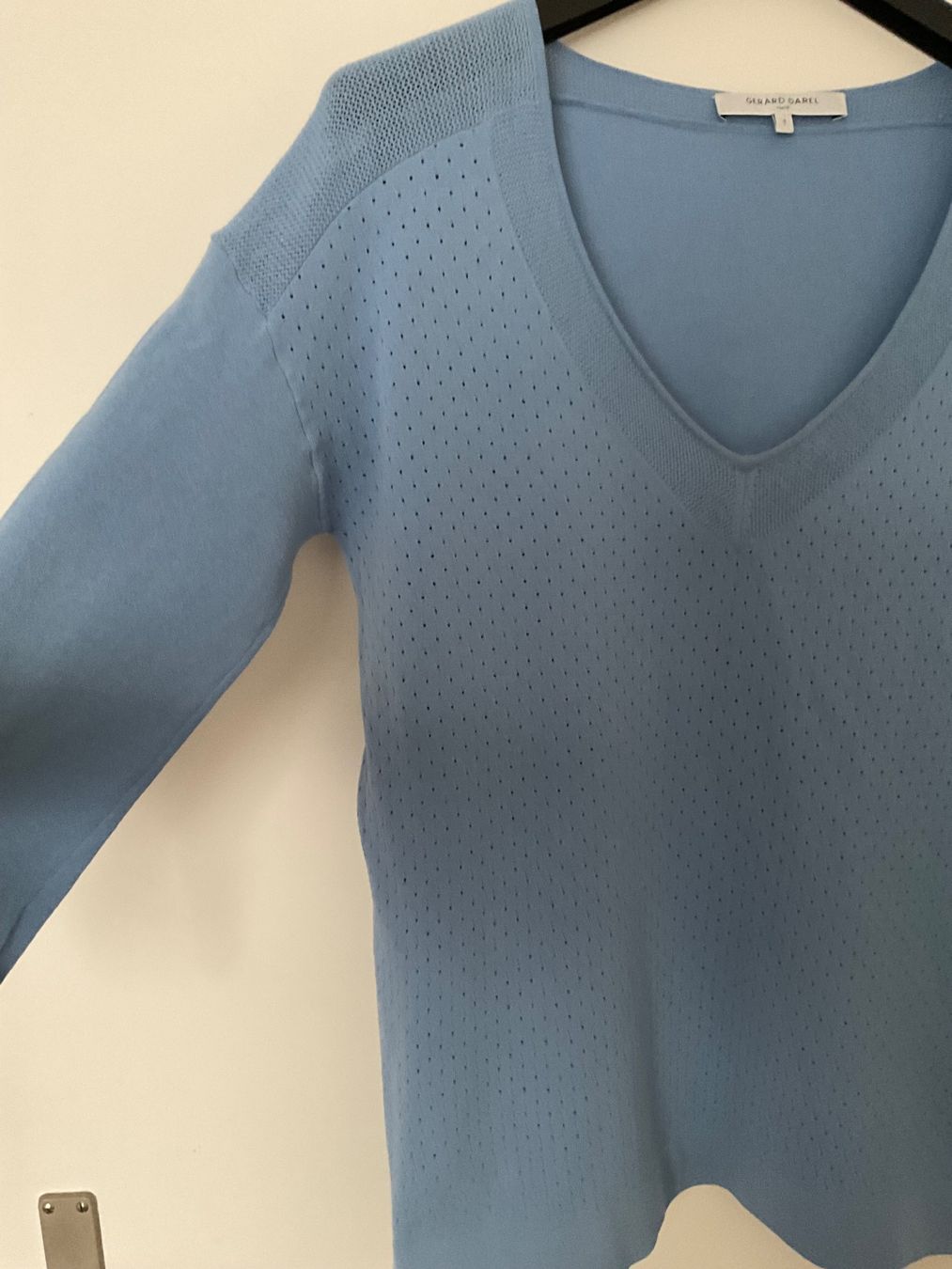 Gérard Darel Maglioni & Felpe: Gerard Darel Paris oversize Pullover Gr 36/S (1) hellblau – Usato da Urdorf venduto da alda02 2